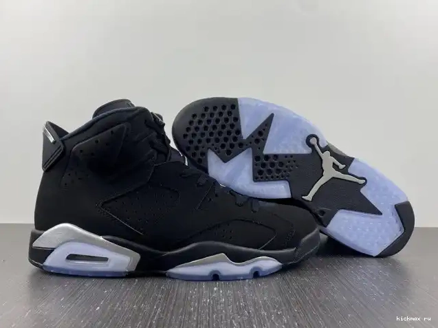 Cheap Kickmax DX2836-001 Metallic Jordan 6 Air Silver 0503